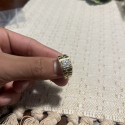 Gold Nugget Ring