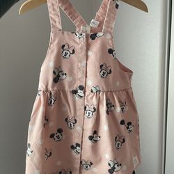 Mickey Mouse Overall Dress 18 Months 