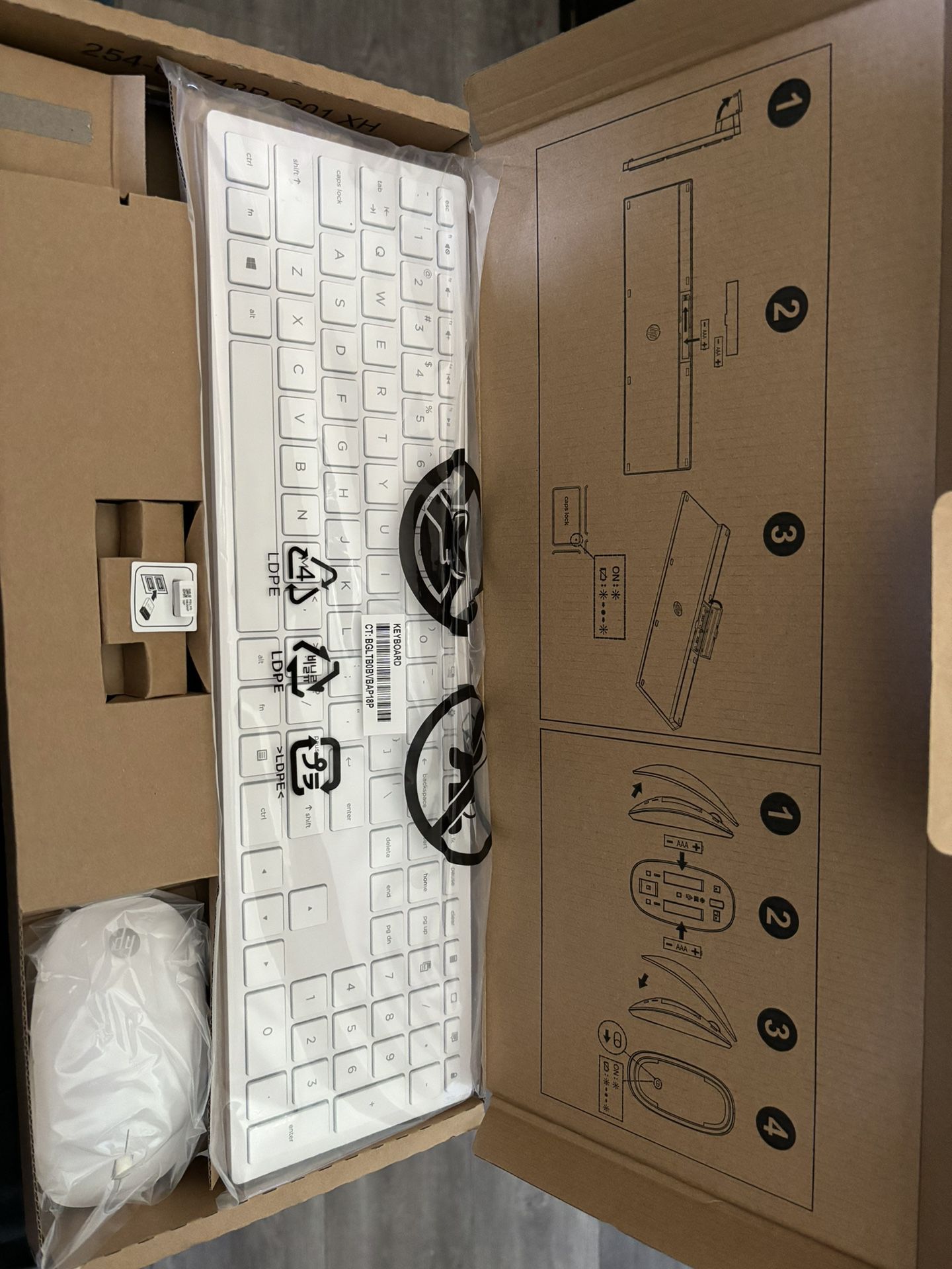 Hp Wireless Keyboard & Mouse 