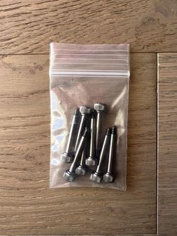 8x Computer Case Fan Mount Screws for Radiators, M3 x 35mm