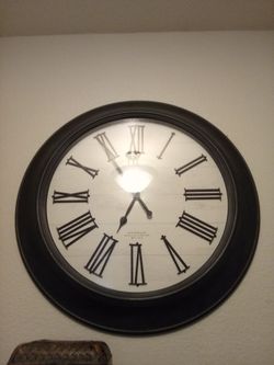 Sterling & Noble Clock 30' Inch