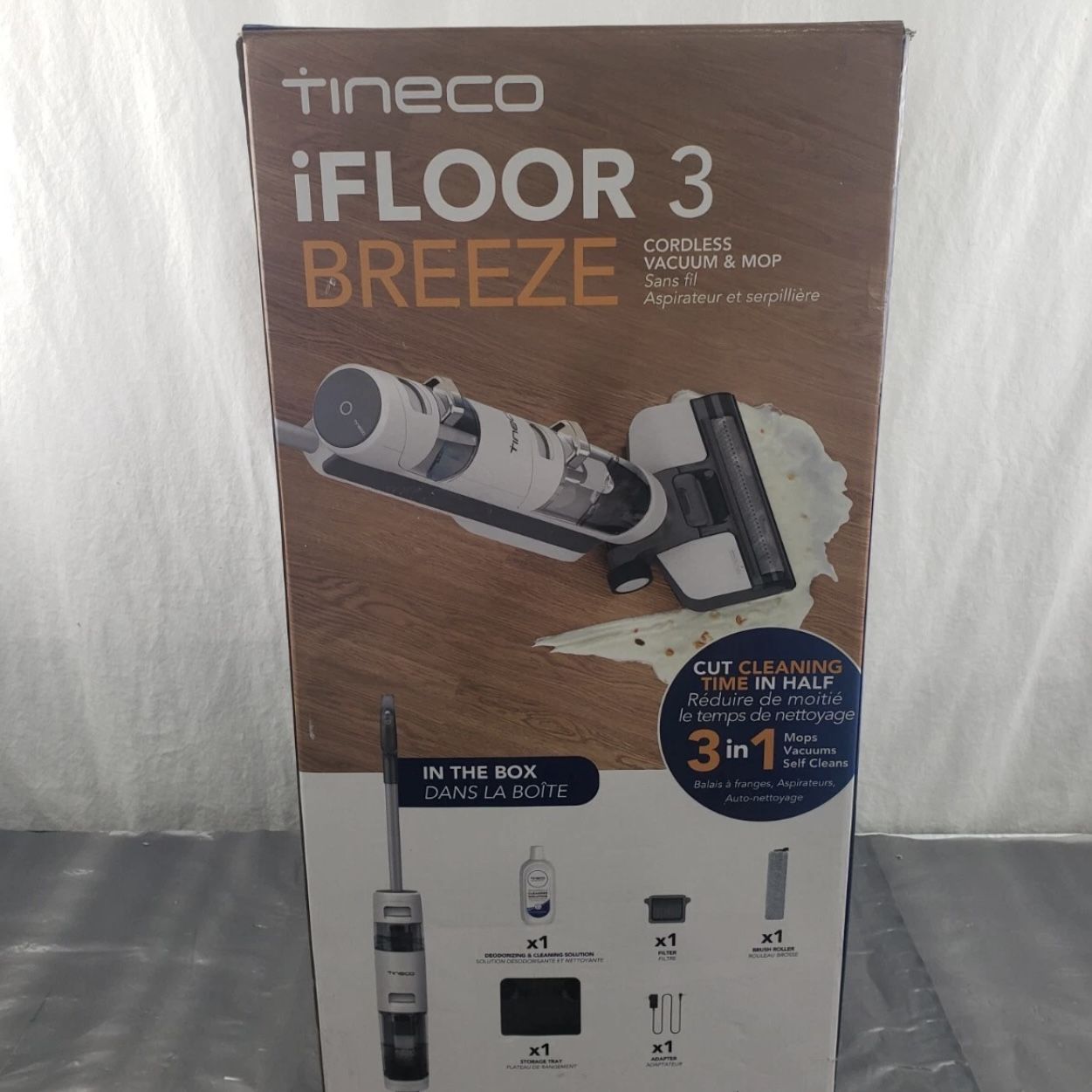 Tineco iFloor 3 Breeze - Cordless Wet/Dry Vacuum Cleaner and Hard Floor Washer