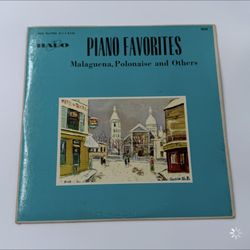 Piano Favorites Vinyl LP – Classical Piano – Hotel du Tertre Artwork 