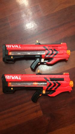 Set Of Rival Nerf Toys 