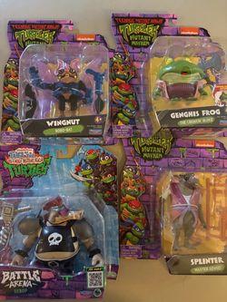 TMNT Action Figure Lot of 4