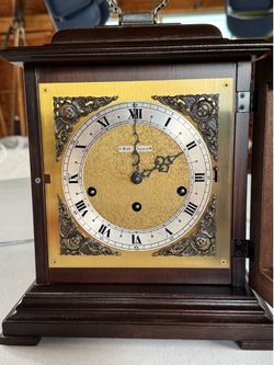 Vintage Seth Thomas Legacy Westminster Chime Mantel Clock – German Movement