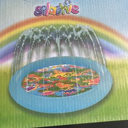 Kids small splash pad