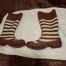 Women Rain Boots Sz 7