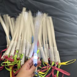 52 Fiberoptic Wands- Unused
