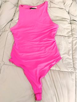 HOT PINK bodysuit