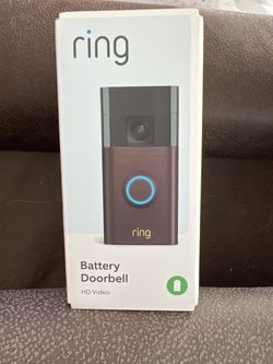Brand New Ring Battery Doorbell (Sealed) – HD Video