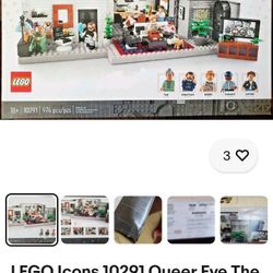 Brand New. LEGOS Queer Eye – The Fab 5 Loft. IN BOX UNOPENED 