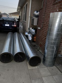 Spiral Duct 16” And 6 Elbows