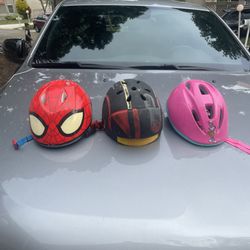 Assorted Kids Bike Helmets