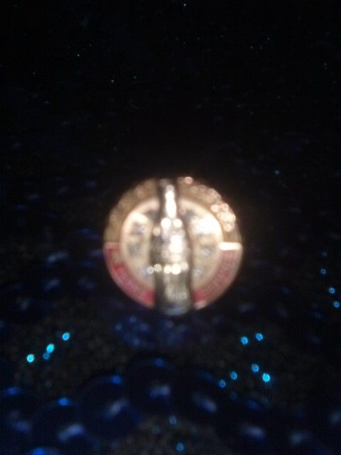 Coca-Cola 40-year Service Lapel Pin Next