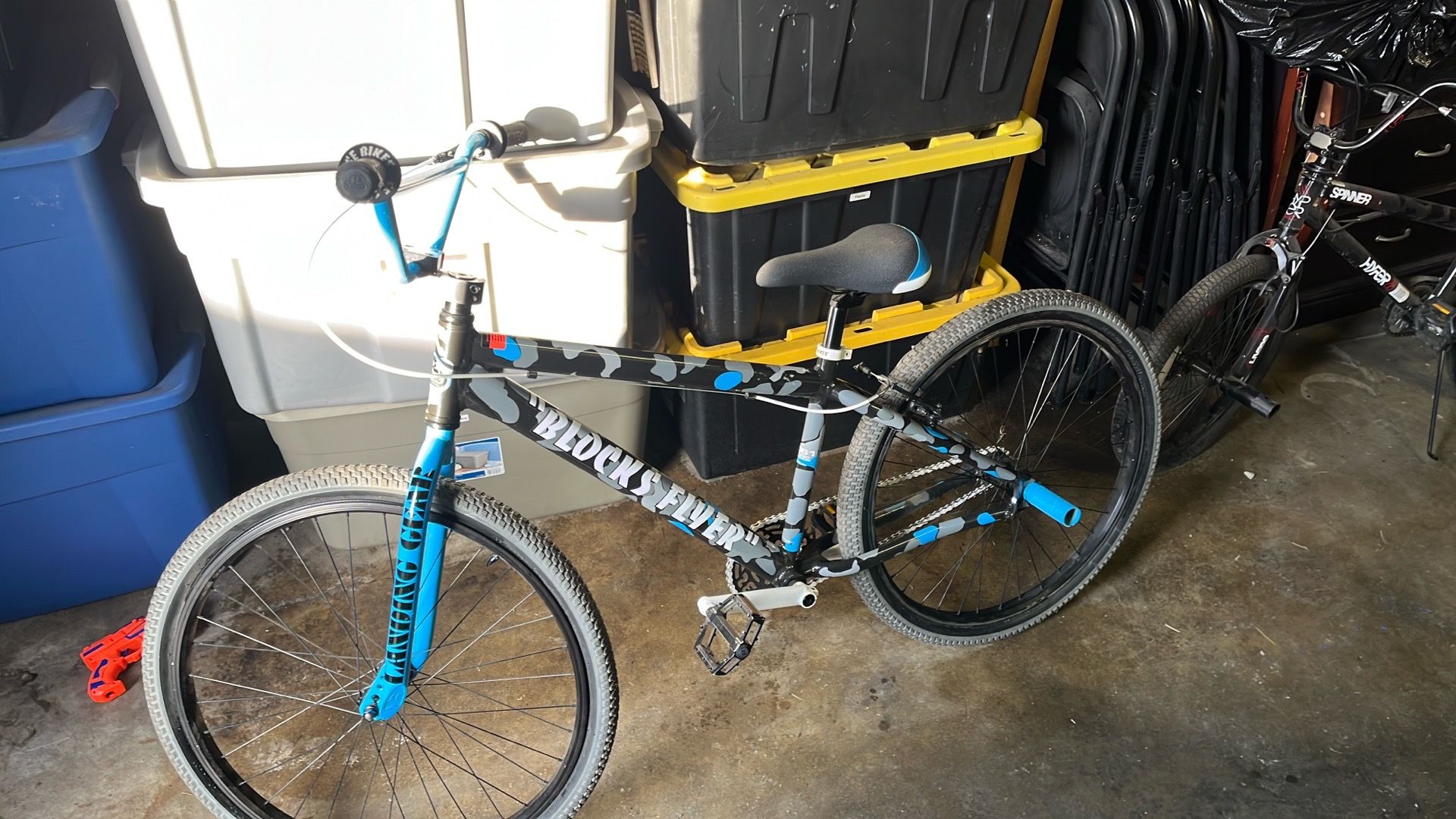 SE bike Block flyer light camo blue