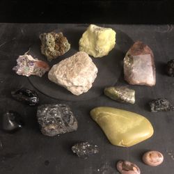Variety Of Crystals 