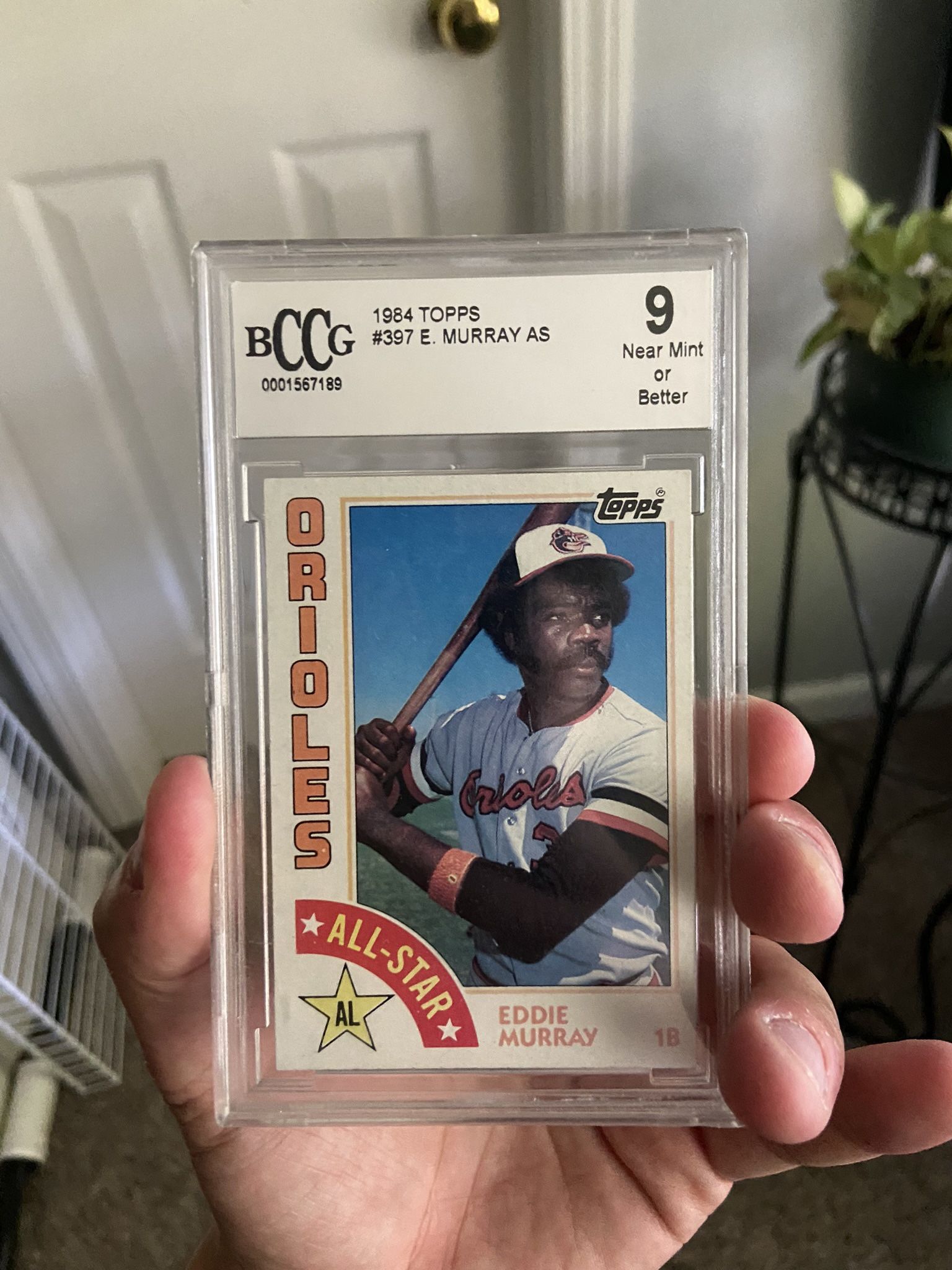 Eddie Murray - 1984 Topps (near mint 9)