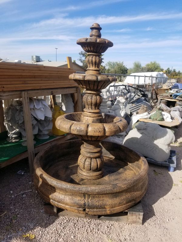 6ft Concrete Fountain for Sale in Phoenix, AZ OfferUp