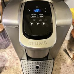 Keurig K-Elite Single Serve K-Cup Pod Programmable Coffeemaker (Brushed Silver)