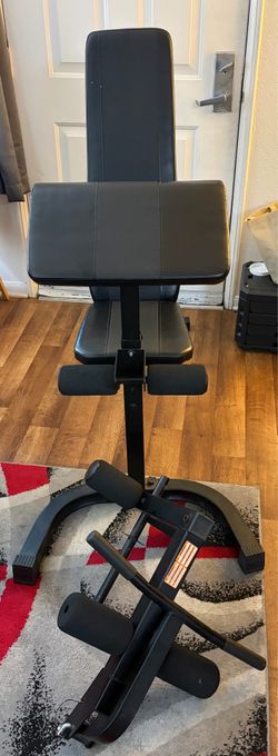 Weight Bench + Preacher Pad Arm Curl
