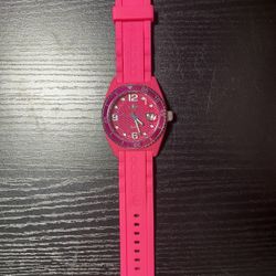 Hot Pink Adidas Sports Watch