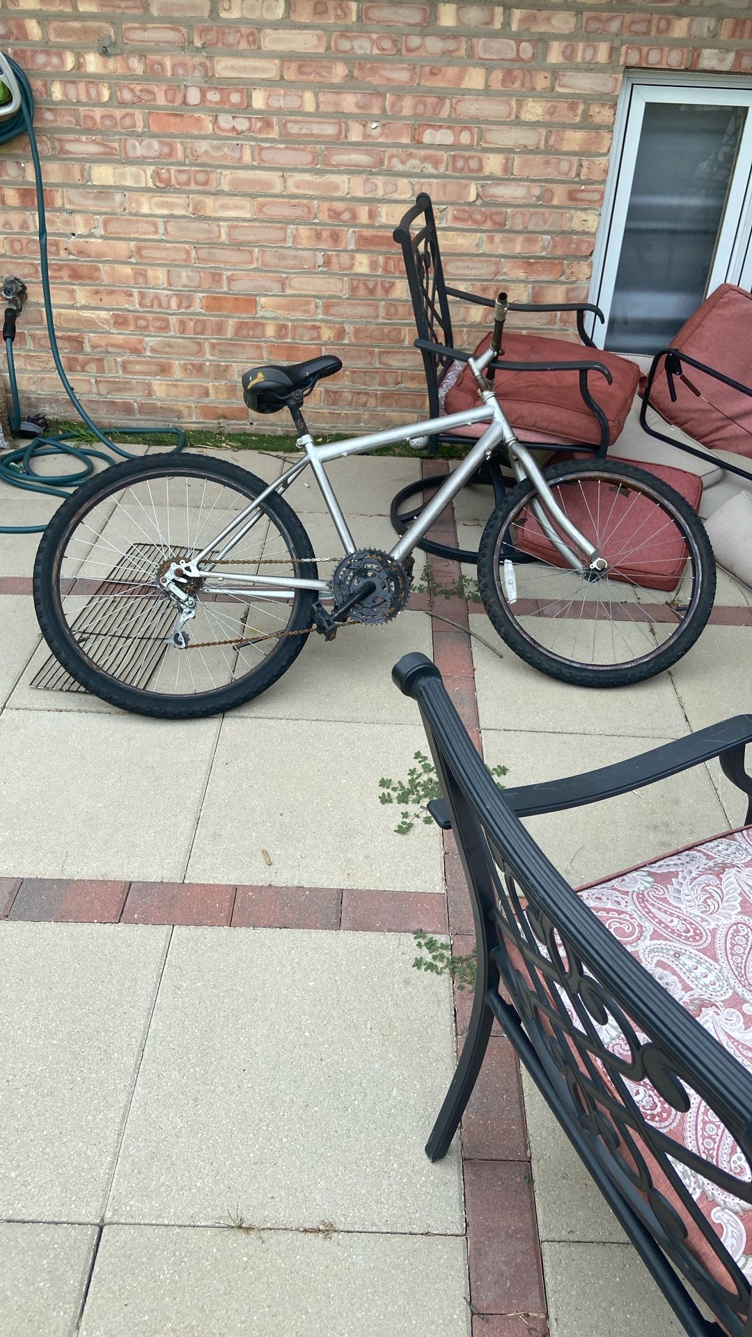 Selling 2 Bikes Blue And Gray