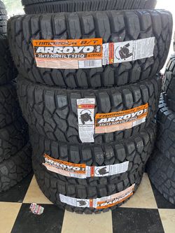 Arroyo Tamarock R/T 35x12.50R17LT 121Q Tires – Set of 4