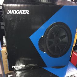 Kicker Cvx12 On Sale Today For 179.99