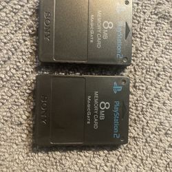 PlayStation 2 Memory Cards