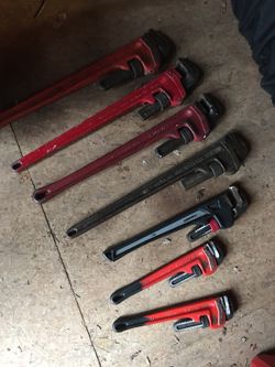 Ridgid pipe wrench 🔧