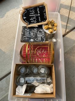 Wedding decorations supplies