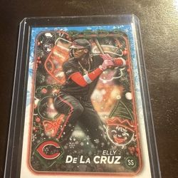 2024 Topps Holiday  Elly De La Cruz #H102