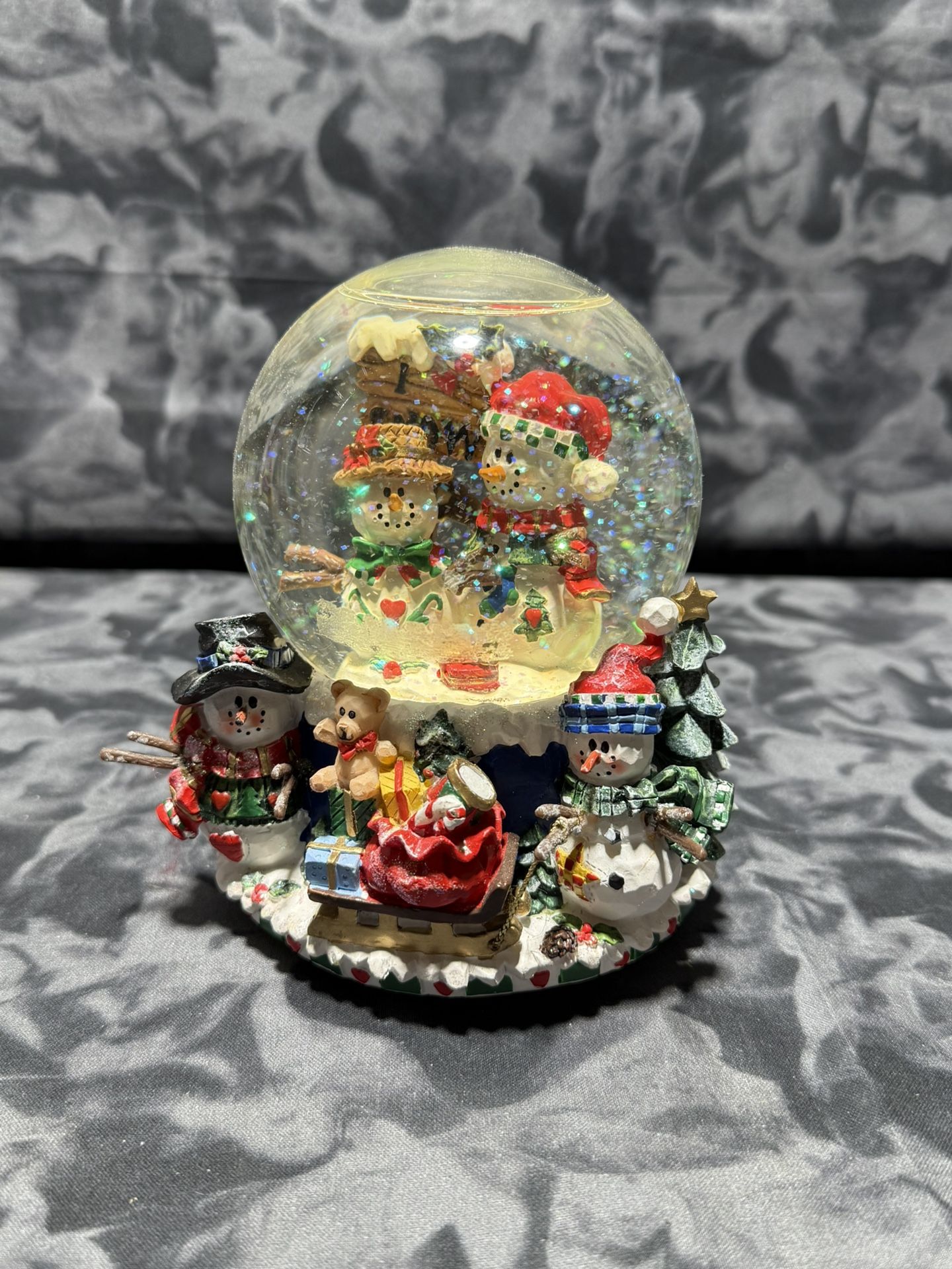 Christmas snow globe