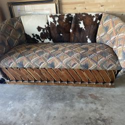 Cowhide Couch