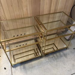 West Elm Side Tables 