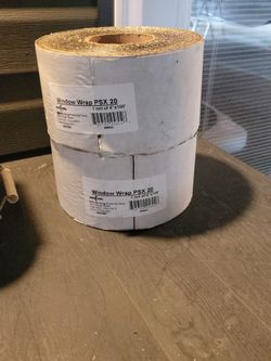 Window wrap tape 4"×100'