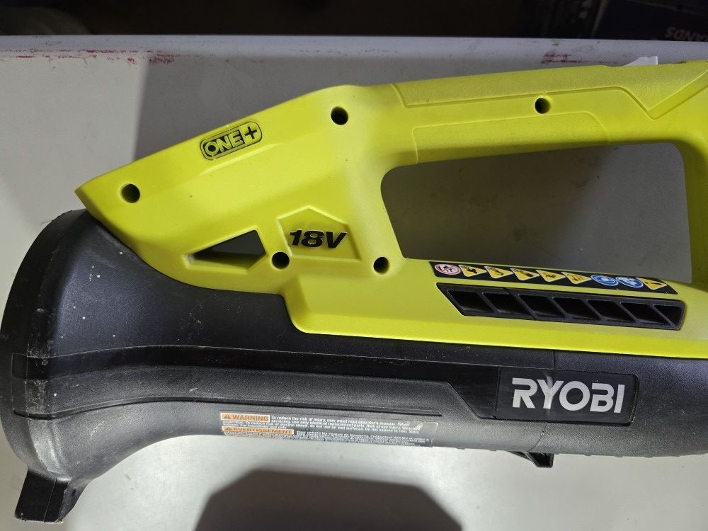 Ryobi ONE+ 18-Volt Lithium-Ion Cordless Leaf Blower - *** NO BATTERY OR CHARGER***