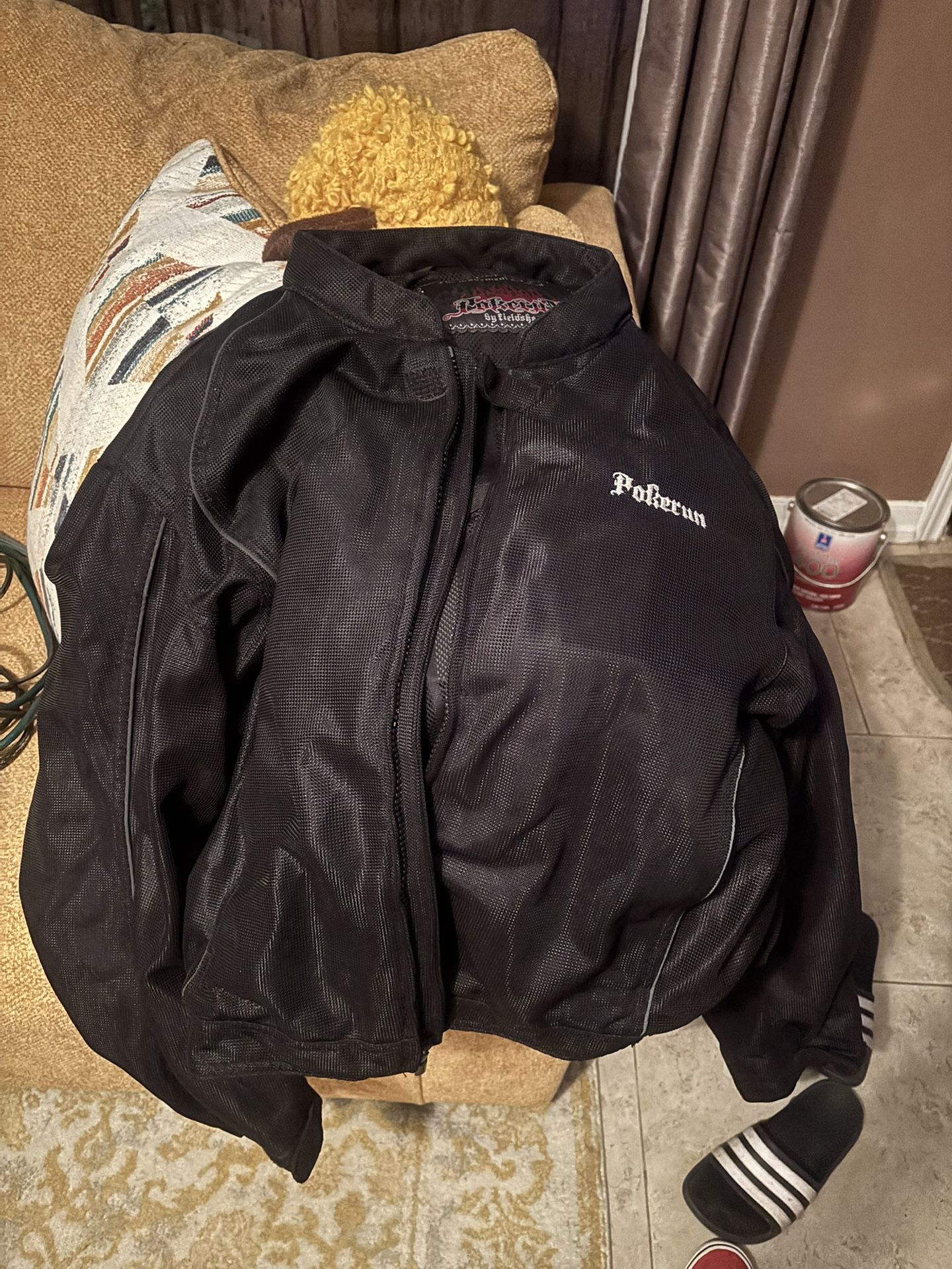 Pokerun Fieldsheer Men’s Motorcycle Jacket XL