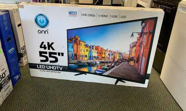 NEW ONN 4K 55” LED UHDTV HH0EC