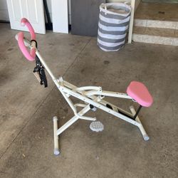 Compact Foldable Squat Machine