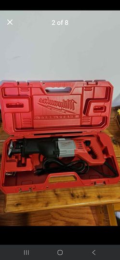 Milwaukee corded electric 12amp reciprocating saw