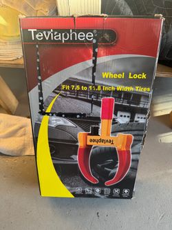 Safety padlock for car weels