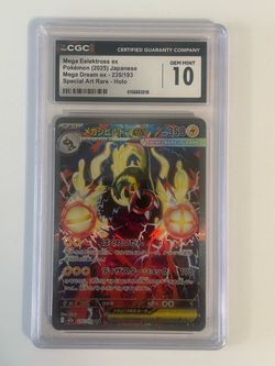 Mega Eelektross ex CGC 10 Gem Mint Pokémon Card