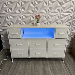 Dresser or TV Stand with RGB Lights