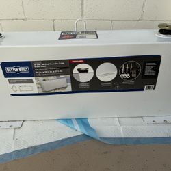 Better Built, 36 Gallon Vertical Transfer Tank, White Steel