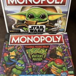 New set of 2 monopoly games 