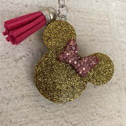 Minnie & Mickey Keychain