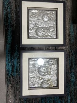 Two picture frames
