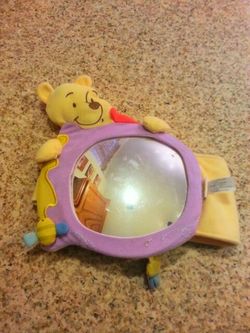 Car mirror for rear facing baby